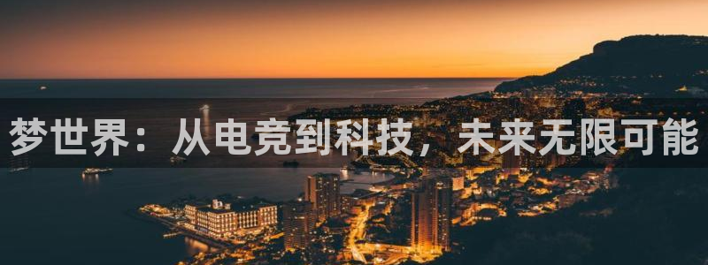 雷火电竞平台入口：梦世界：从电竞到科技，未来无限可能